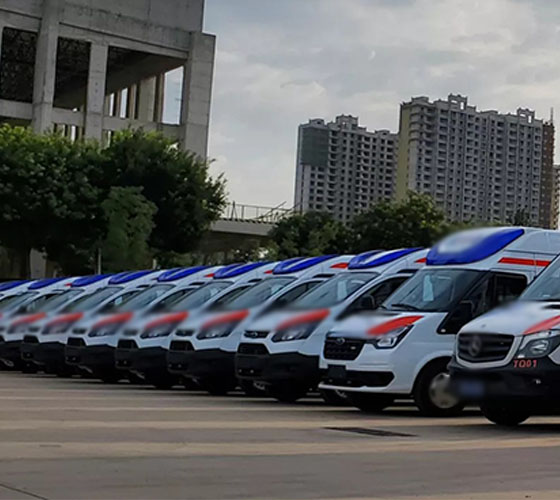 金沙县服务车队展示