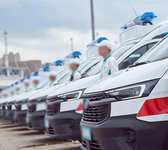 金沙县服务车队展示